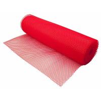Bar shelf liner mesh roll red 61cm x 10m 2x33