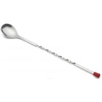 Cocktail mixing spoon with plastic end 30cm 12