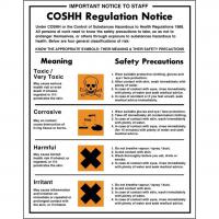 Coshh regulation notice 13 8x10 6