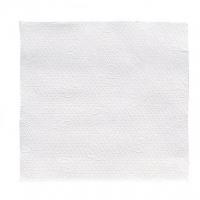 White napkin 33cm square 8 fold 2 ply