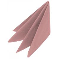 Pink napkin 40cm square 4 fold 3 ply