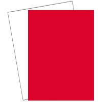 Disposable paper tablecover 90x90cm red