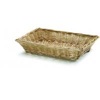 Willow rectangular basket 36x24 5x7 5cm