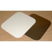 Two compartment foil container lid 197x127mm