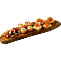 Genware olive wood rustic platter
