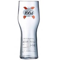 Kronenbourg 1664 beer glass 20oz 57cl ce