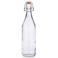 Genware glass swing bottle 1 litre