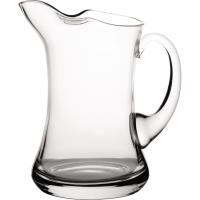 Plain ice lipped waisted jug 1 7l 3 pint