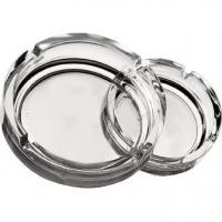 Stackable clear ashtray glass 10 7cm 4 25
