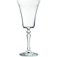 Filigree crystal engraved wine goblet 31cl 11oz