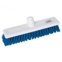 Soft fibre hygiene broomhead blue 12 30cm