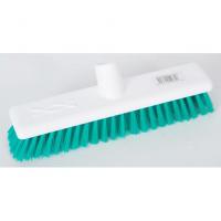 Soft fibre hygiene broomhead green 12 30cm