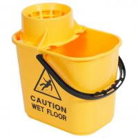 15l professional bucket wringer yellow