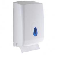 Combination c and z fold paper towel dispenser white plastic