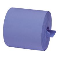 Jangro coreless centrefeed roll 2 ply blue