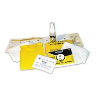 Biohazard kit clean up single treatment pack