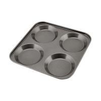 Genware non stick 4 cup yorkshire pudding tray 9 25x9 25