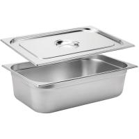 Stainless steel gastronorm 1 1 65mm deep