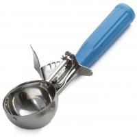 Stainless steel thumb press food portioner disher size 16 81ml 2 75oz