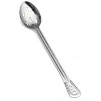 Stainless steel slotted basting spoon 33cm