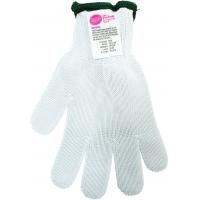The protector glove with green cuff medium
