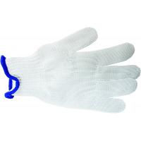 The protector glove with blue cuff large