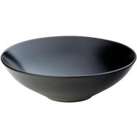 Noir matt black bowl 18cm 7