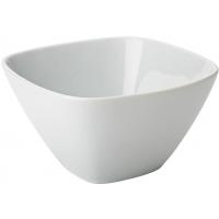 Titan porcelain dune square bowl large 50cl 17 5oz