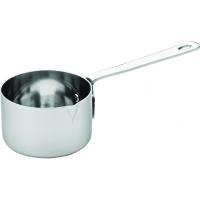 Mini stainless steel presentation pan with lip 2 25 5 5cm