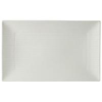 Titan porcelain signature rectangular platter 40x24 5cm 15 75x9 75