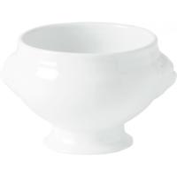 Titan porcelain lion head handled soup bowl 34cl 12oz
