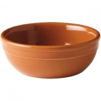 Titan porcelain round brown tapas bowl 29cl 10 25oz