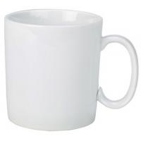 Royal genware porcelain straight sided mug 28cl 10oz