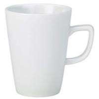 Royal genware porcelain coffee mug conical 22cl l7 75oz