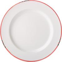 Avebury red plate 26cm 10