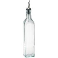 Prima olive oil bottle with stainless steel pourer 47cl 16oz