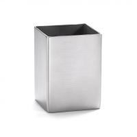 Stainless steel sugar packet holder square