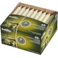 Bolsius household candles ivory