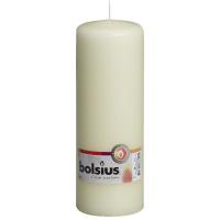 Bolsius pillar candle ivory 70mm diameter 130mm tall