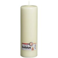 Bolsius pillar candle ivory 80mm diameter 250mm tall