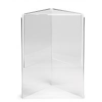 Menu holder 3 sided table tent acrylic