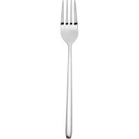 Radius stainless steel table fork