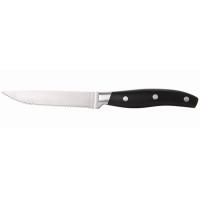 Genware premium black handle steak knife