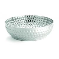 Bali stainless steel round double wall bowl 19