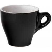 Titan porcelain black espresso cup 8cl 2 5oz