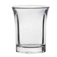Diamond polystyrene shot glass 25ml 1oz ce