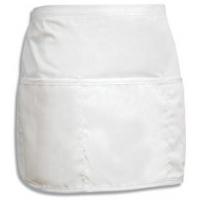 Poly cotton 3 pocket waist apron length 14